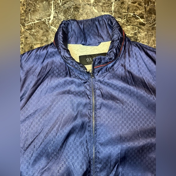 COPY - Men’s micro Guccissima windbreaker Jacket size X-Large/54 - Picture 9 of 17